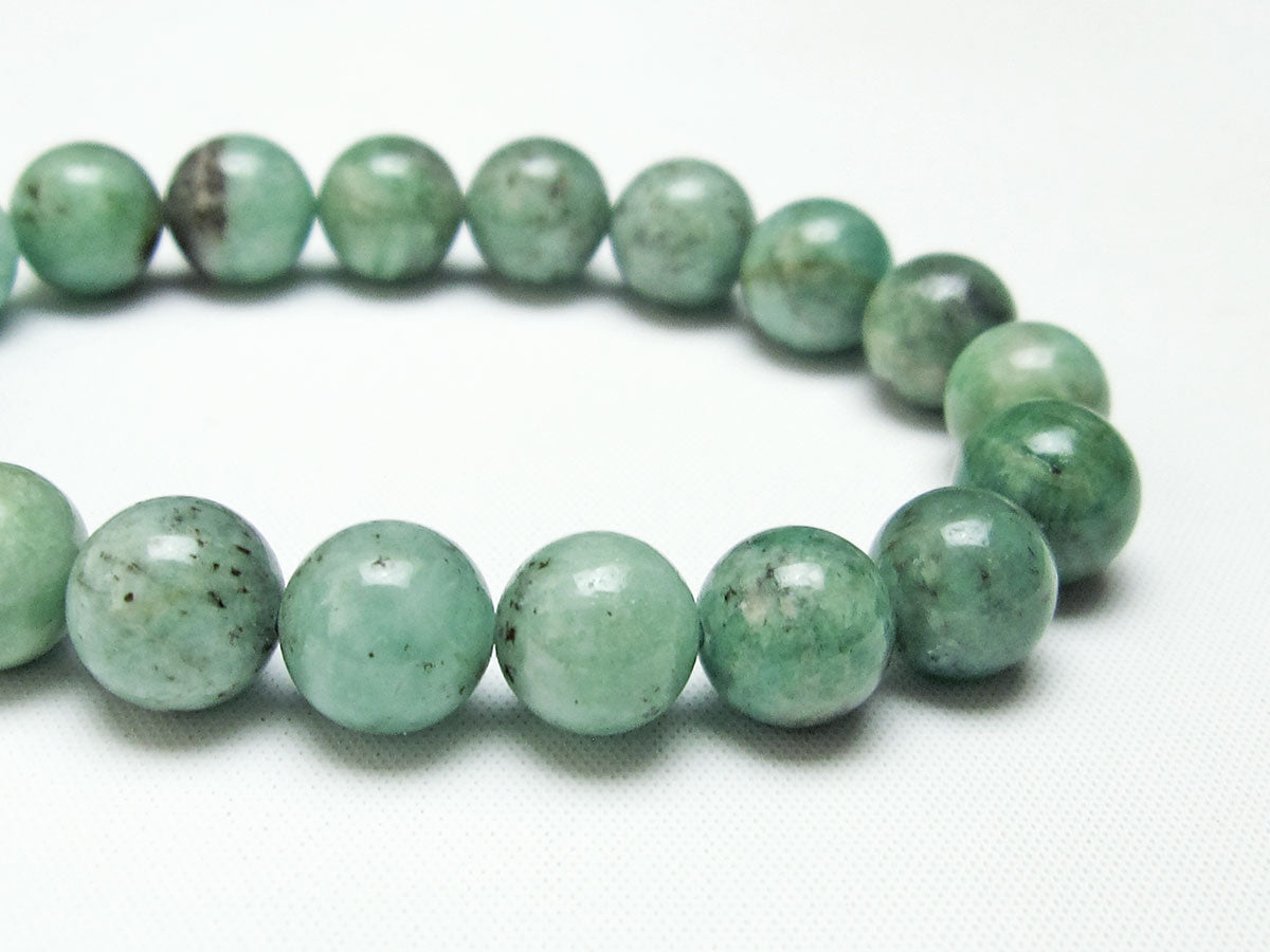 エメラルド ブレスレット 10mm 111-22760