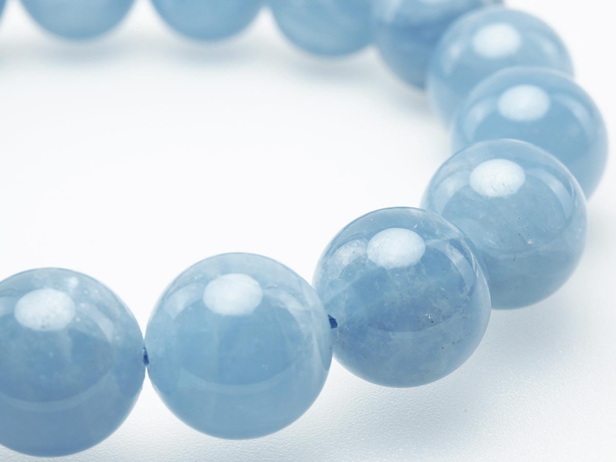 アクアマリン ブレスレット Aquamarine 12mm 111-2507