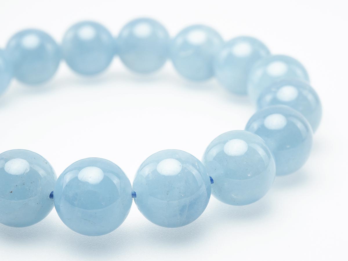 アクアマリン ブレスレット Aquamarine 12mm 111-2511