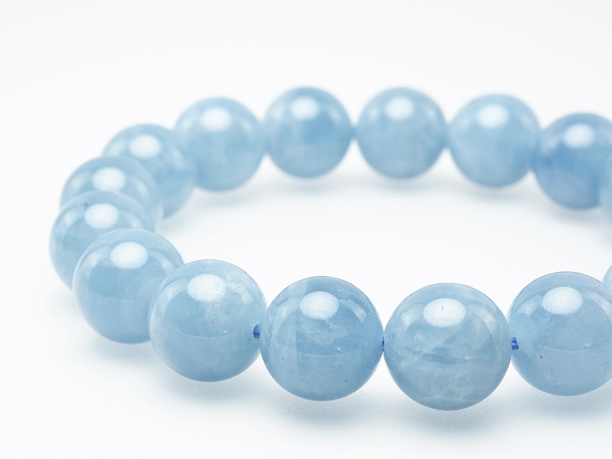 アクアマリン ブレスレット Aquamarine 12mm 111-2517