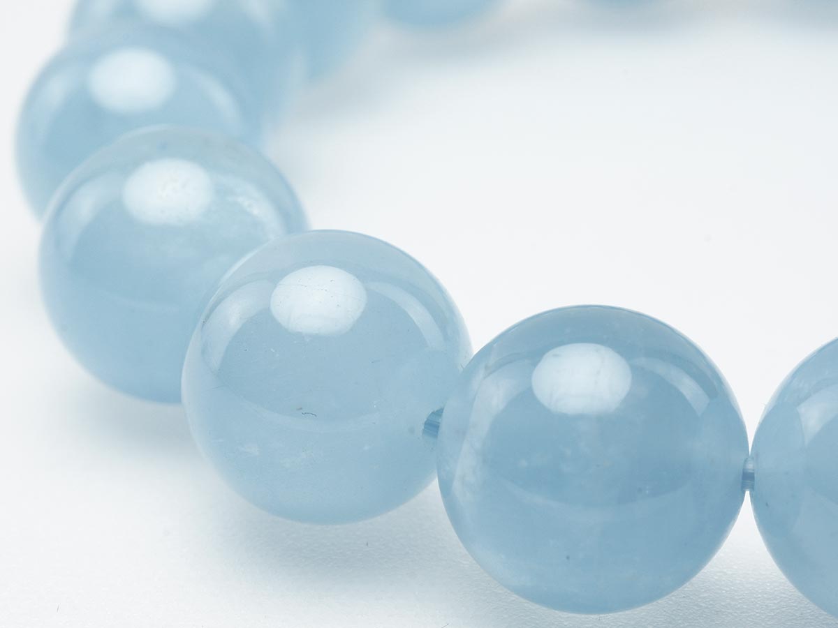 アクアマリン ブレスレット Aquamarine 12mm 111-2549