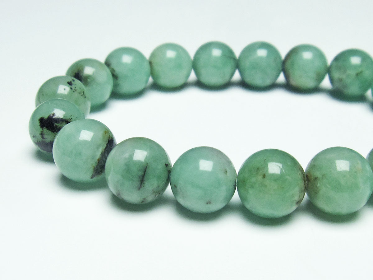 エメラルド ブレスレット 10mm 111-26061