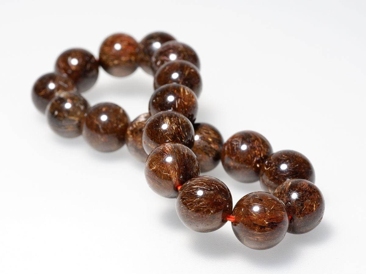 ブロンズルチル ブレスレット 11mm 111-2636