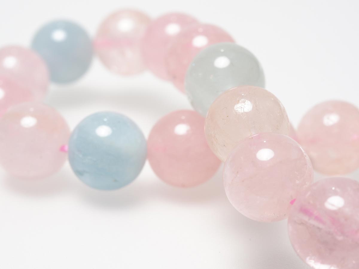 ミックスカラーベリル ブレスレット 10mm 111-2746 【sold out】