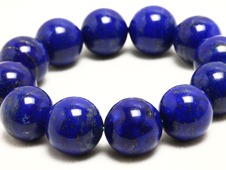 ラピスラズリ ブレスレット 18mm 111-3169