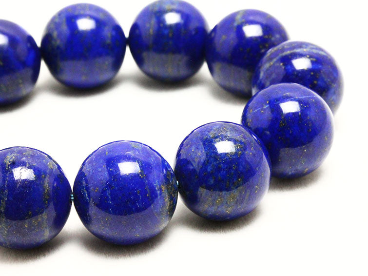 ラピスラズリ ブレスレット 18mm 111-3169