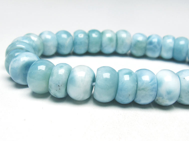 ラリマー ブレスレット ラリマール 本物 11mm 一点物 111-34231