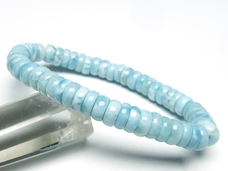 ラリマー ブレスレット 8mm 一点物 111-34246