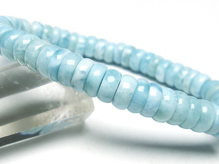 ラリマー ブレスレット 8mm 一点物 111-34246