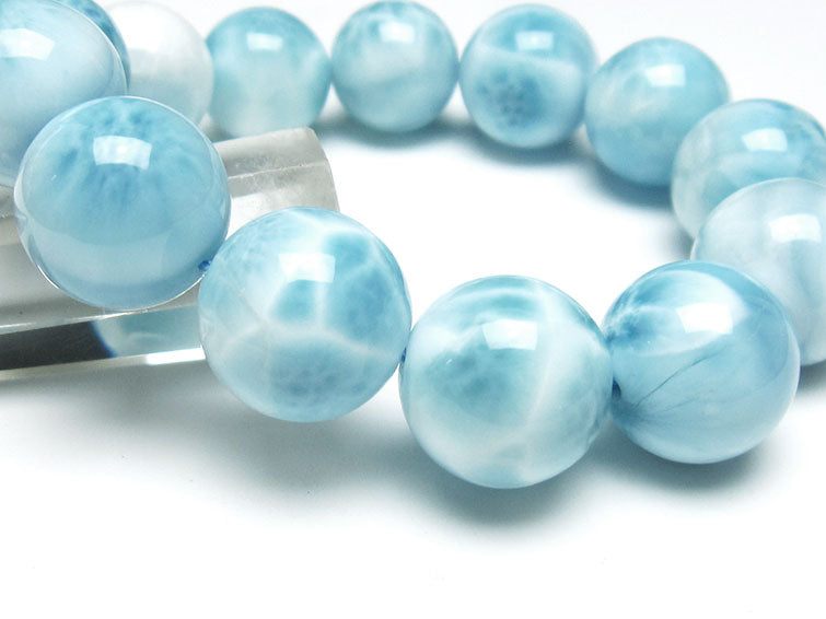 ラリマー ブレスレット 18mm 一点物 111-38056