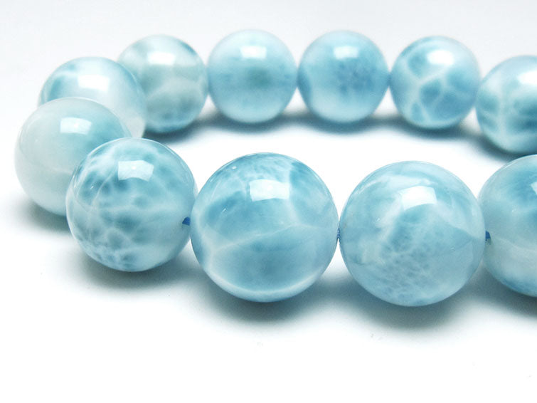 ラリマー ブレスレット 18mm 一点物 111-38056