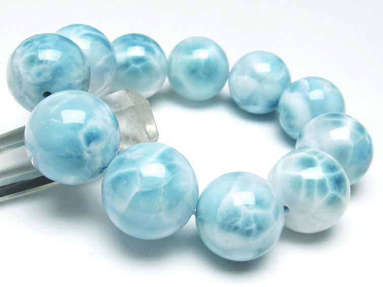 ラリマー ブレスレット 22mm 一点物 111-38057