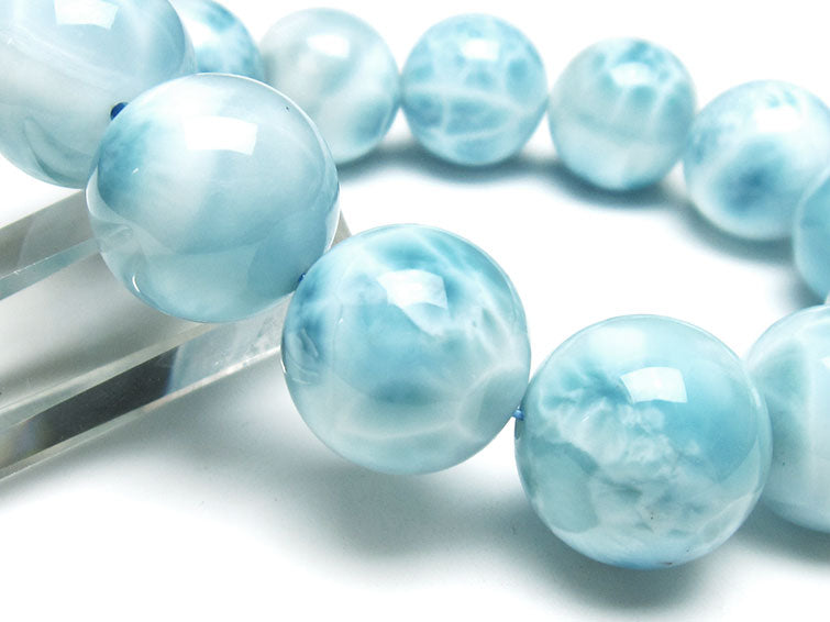 ラリマー ブレスレット 18mm 一点物 111-38059