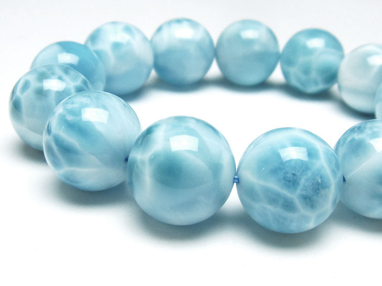 ラリマー ブレスレット 17mm 一点物 111-38069