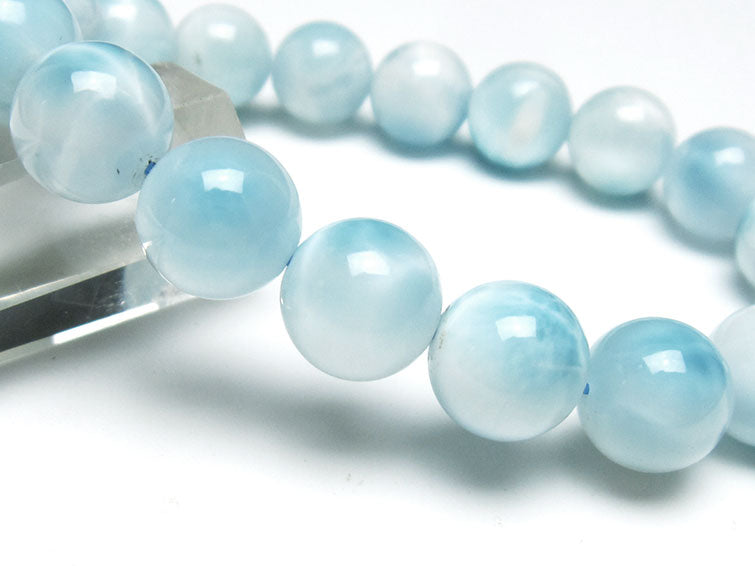 ラリマー ブレスレット 12mm 一点物 111-38086