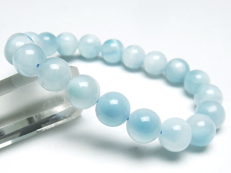 ラリマー ブレスレット 10mm 一点物 111-38089