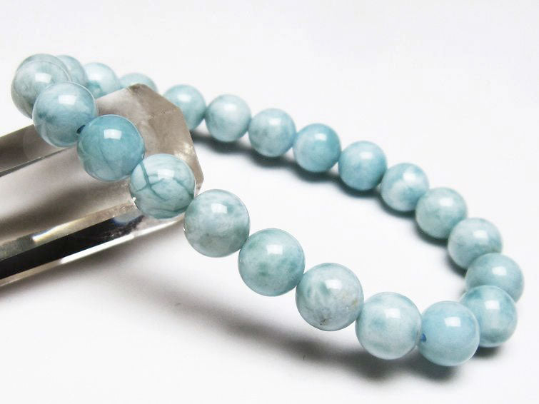 ラリマー ブレスレット 8mm 一点物 111-38142