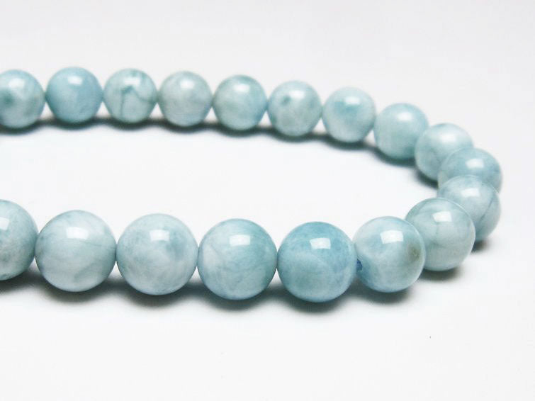 ラリマー ブレスレット 8mm 一点物 111-38142