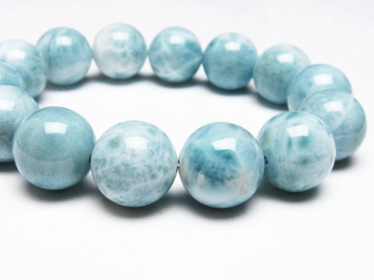 ラリマー ブレスレット 16mm 一点物 111-38170