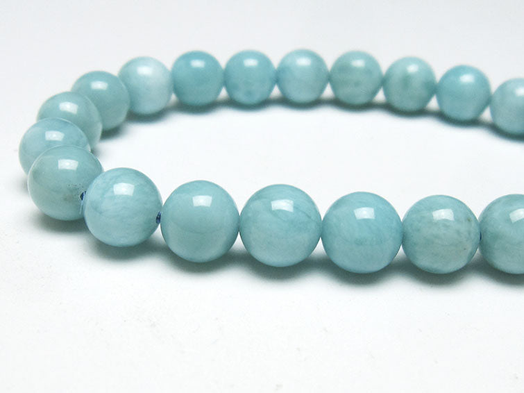 ラリマー ブレスレット 8mm 一点物 111-38251