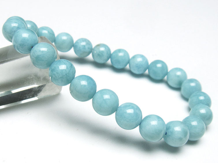 ラリマー ブレスレット 8mm 一点物 111-38252