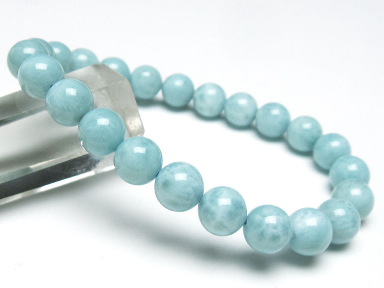 ラリマー ブレスレット 8mm 一点物 111-38253
