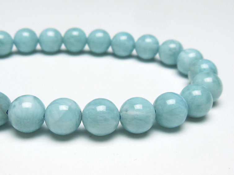 ラリマー ブレスレット 8mm 一点物 111-38253