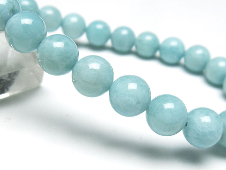 ラリマー ブレスレット 8mm 一点物 111-38257