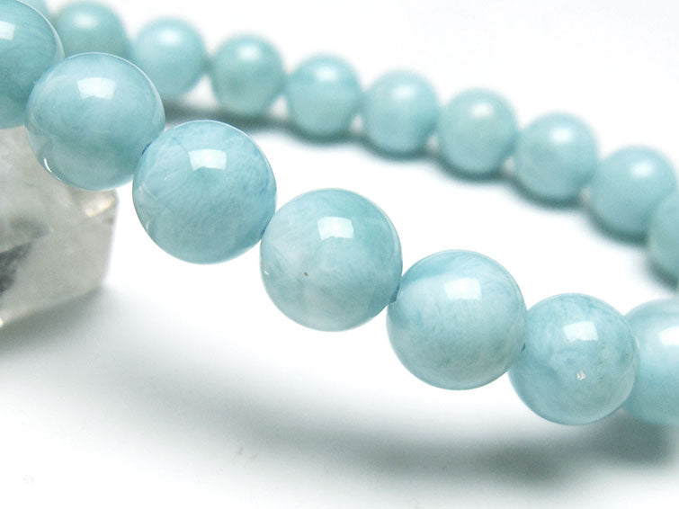 ラリマー ブレスレット 8mm 一点物 111-38259