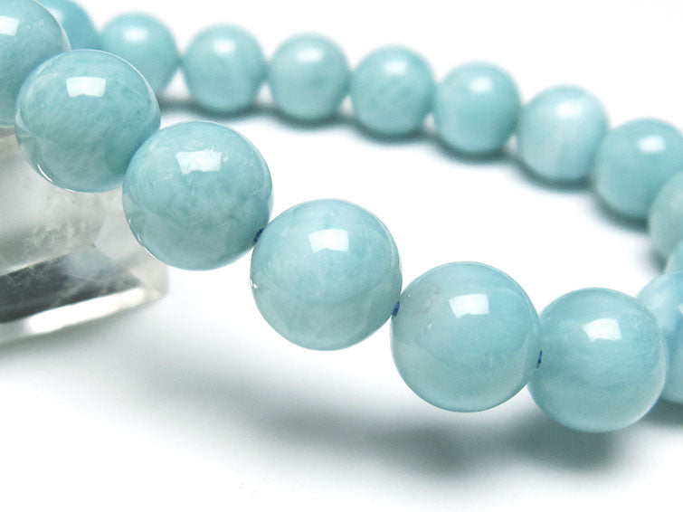 ラリマー ブレスレット 10mm 一点物 111-38271