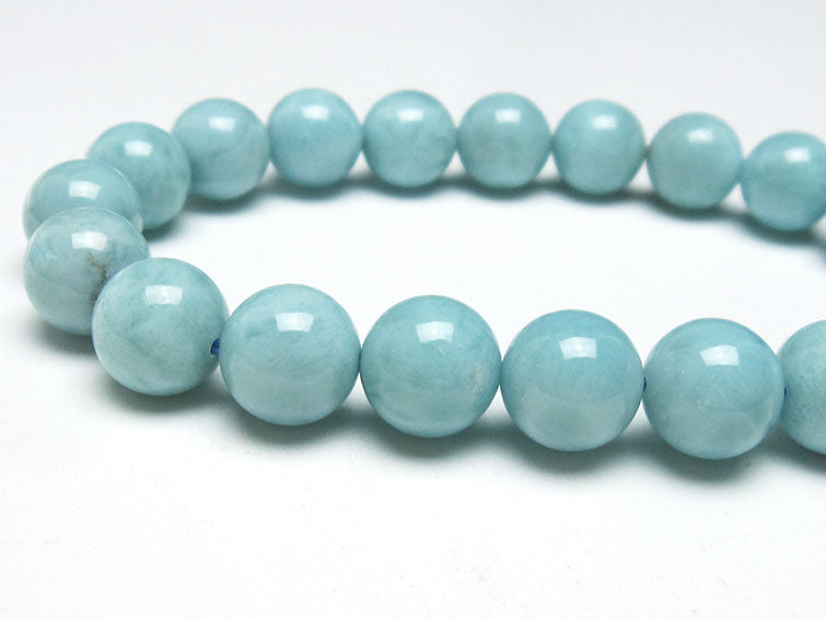 ラリマー ブレスレット 10mm 一点物 111-38272