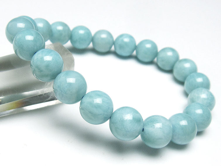 ラリマー ブレスレット 10mm 一点物 111-38273