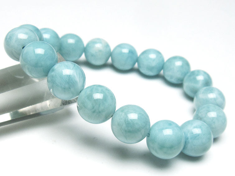 ラリマー ブレスレット 12mm 一点物 111-38279