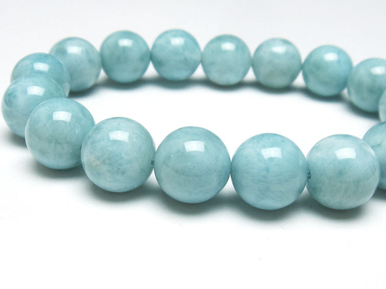 ラリマー ブレスレット 12mm 一点物 111-38279
