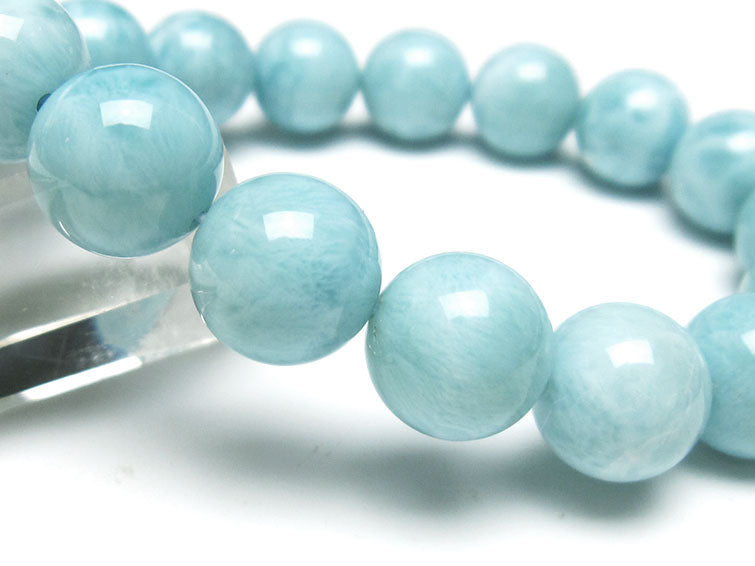 ラリマー ブレスレット 12mm 一点物 111-38280