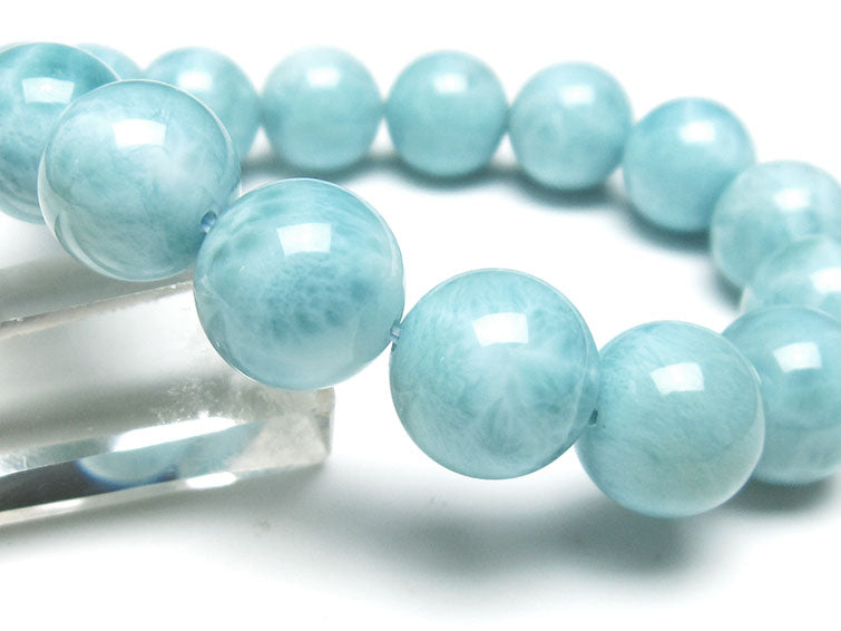 ラリマー ブレスレット 14mm 一点物 111-38281