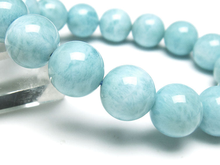ラリマー ブレスレット 13mm 一点物 111-38285
