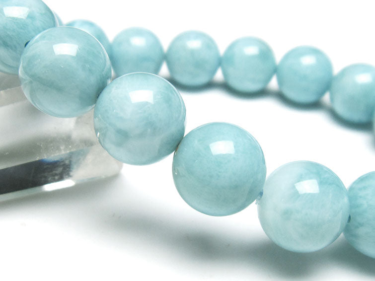 ラリマー ブレスレット 12mm 一点物 111-38286