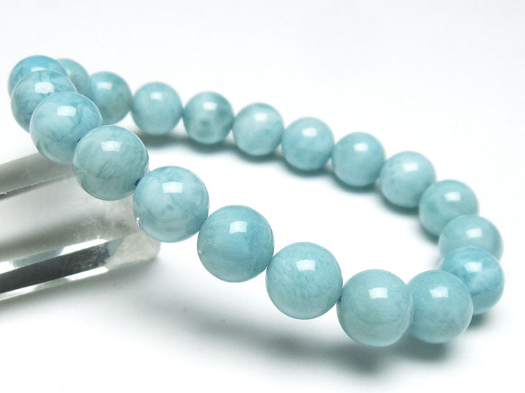 ラリマー ブレスレット 10mm 一点物 111-38292