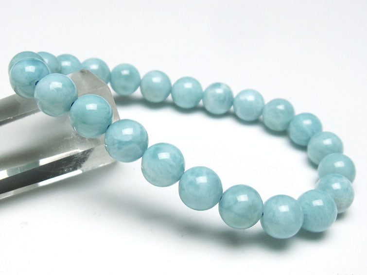 ラリマー ブレスレット 8mm 一点物 111-38304