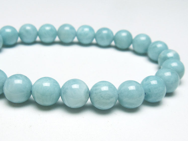 ラリマー ブレスレット 8mm 一点物 111-38304