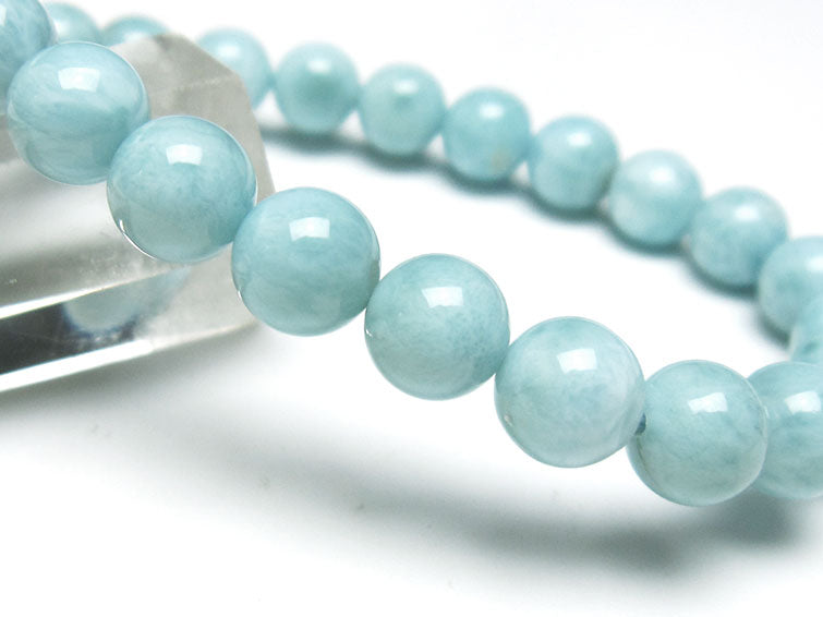 ラリマー ブレスレット 8mm 一点物 111-38306