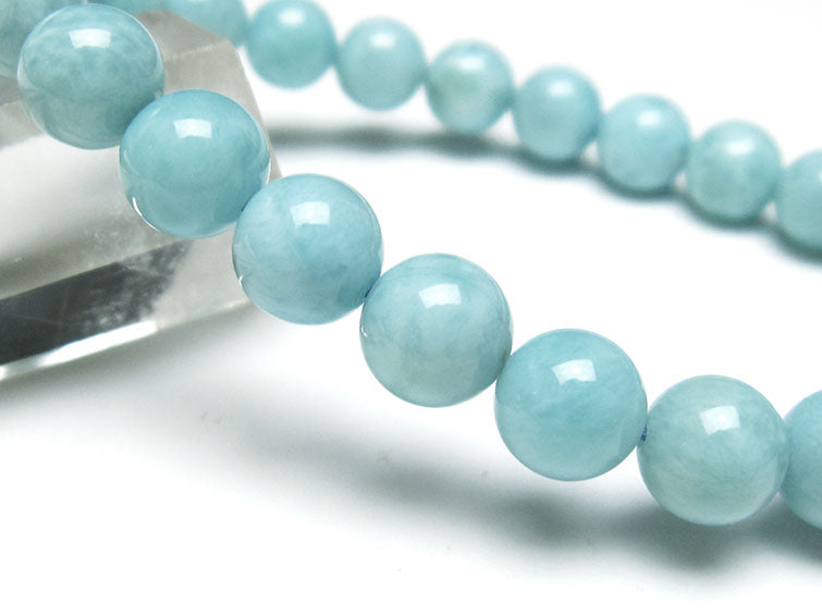 ラリマー ブレスレット 8mm 一点物 111-38307
