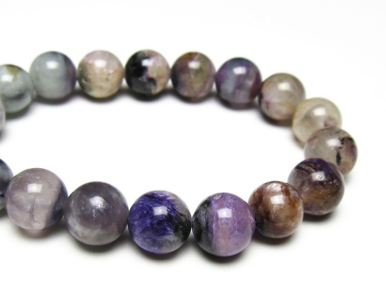 チャロアイト ブレスレット 12mm 一点物 メール便可 111-49236 【sold out】