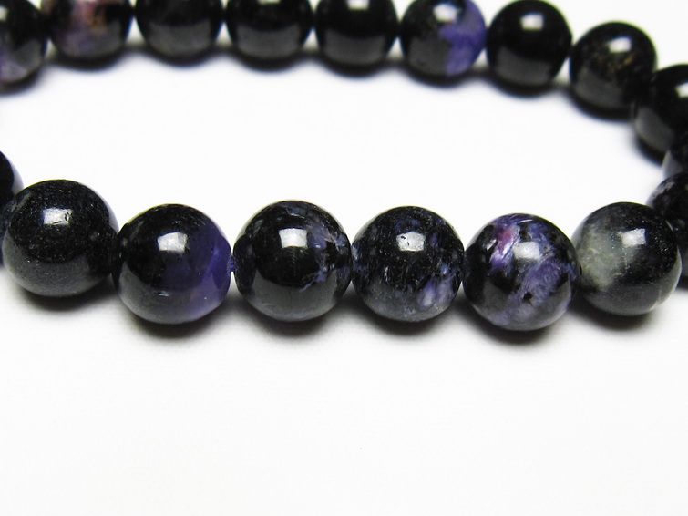 チャロアイト ブレスレット 10mm 一点物 メール便可 111-49237 【sold out】