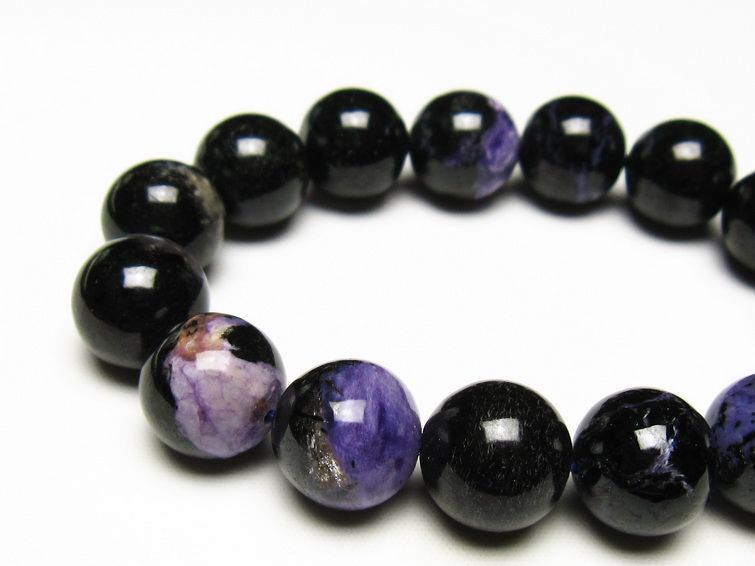 チャロアイト ブレスレット 14mm 一点物 メール便可 111-49247 【sold out】
