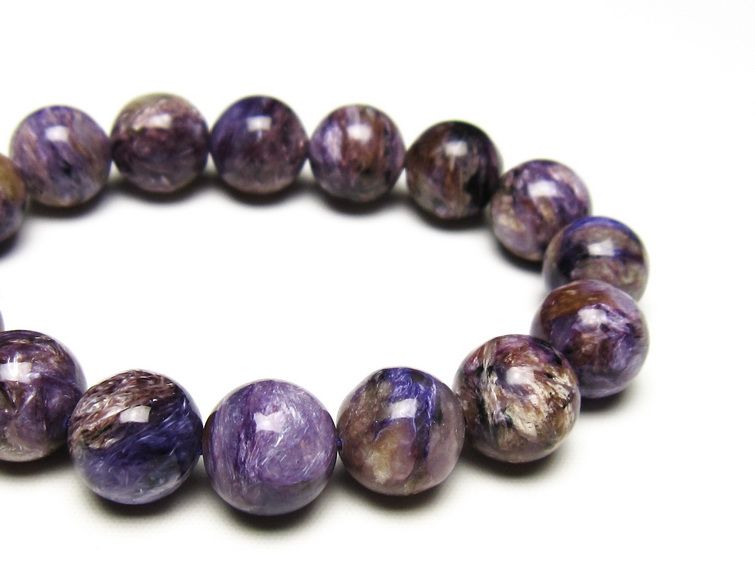 チャロアイト ブレスレット 13mm 一点物 メール便可 111-49263 【sold out】