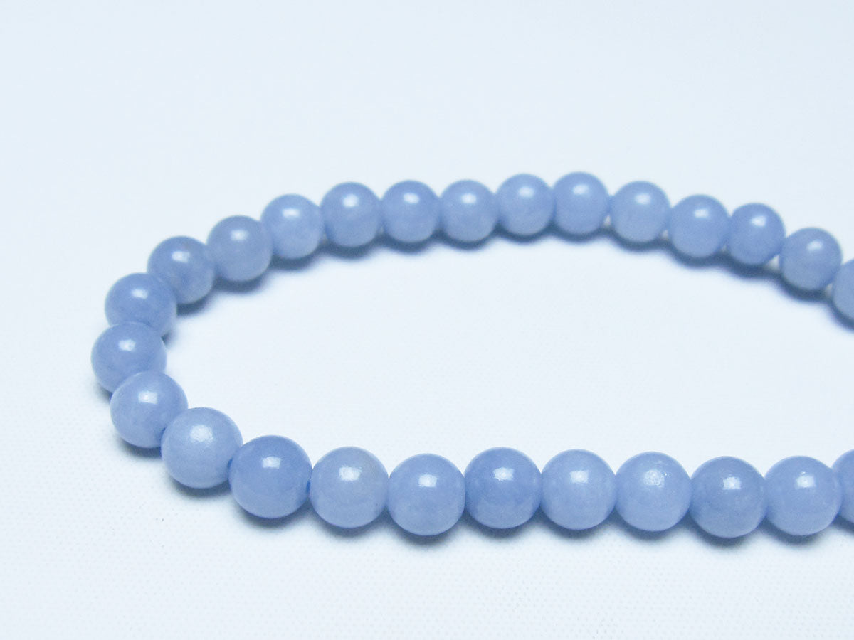 エンジェライト ブレスレット 6mm 一点物 メール便可 111-49482