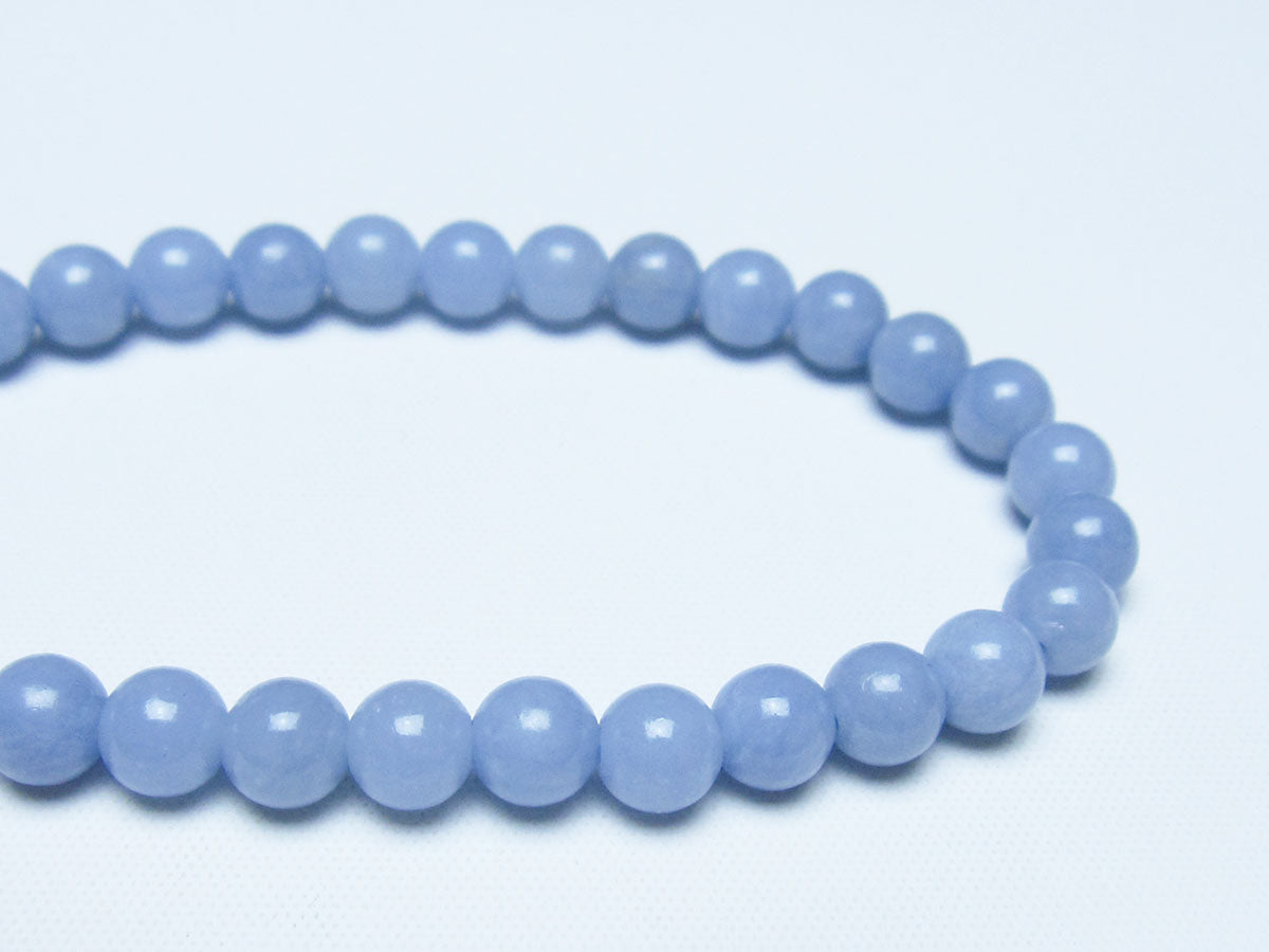 エンジェライト ブレスレット 6mm 一点物 メール便可 111-49485