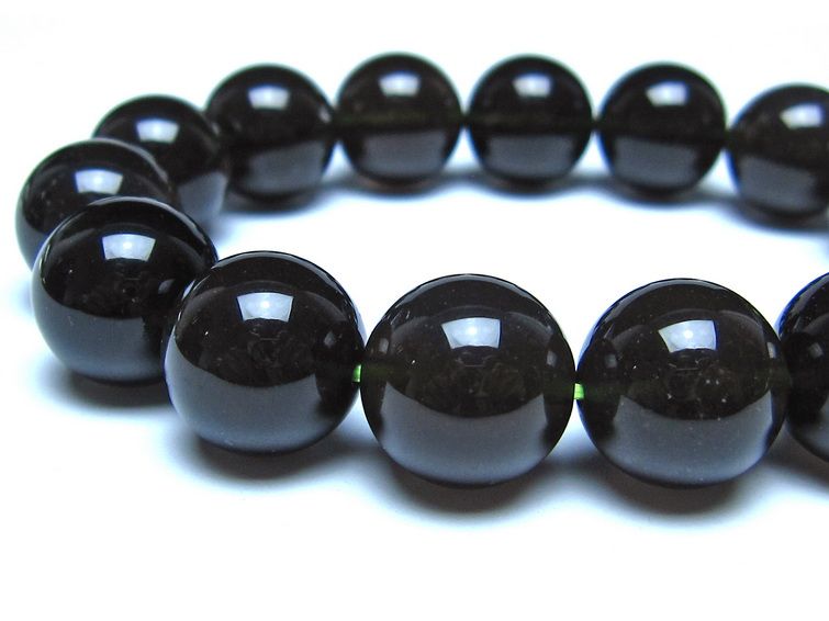 チンターマニストーン ブレスレット アメリカ産 14mm 一点物 メール便可 111-49901